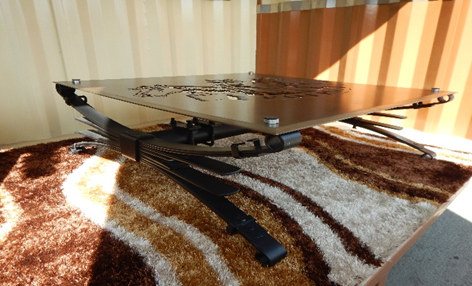 Mesa Corte Láser con Muelles