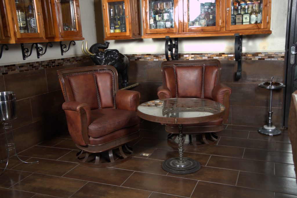 Sillones Giratorios de Piel